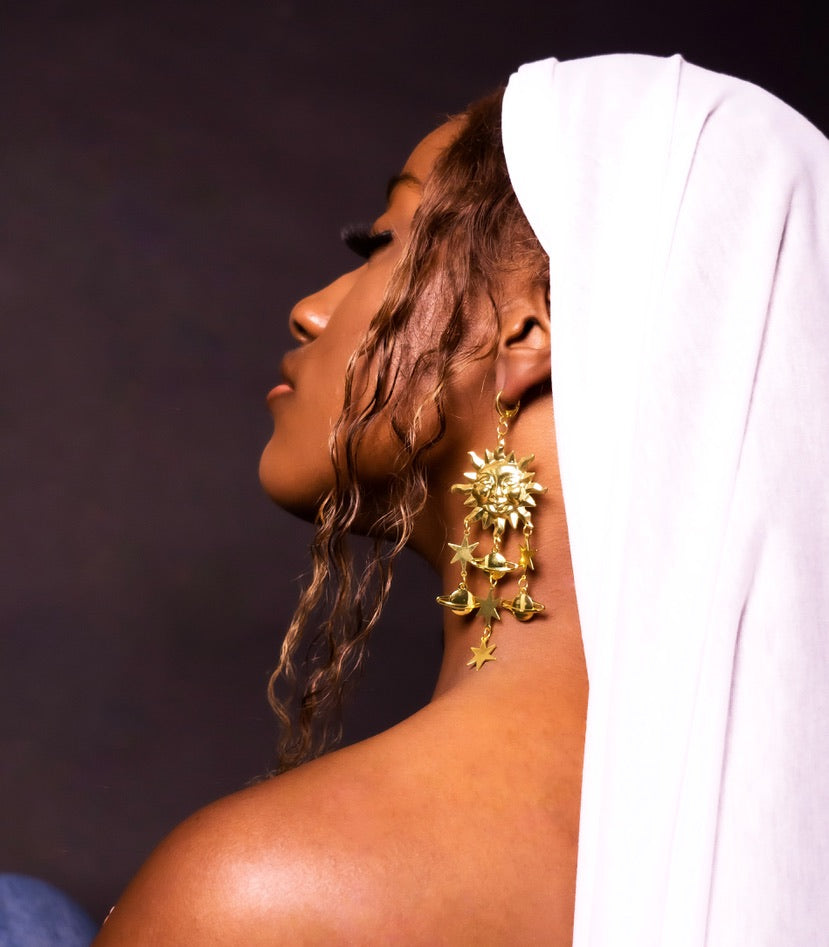 Sun Goddess Earrings